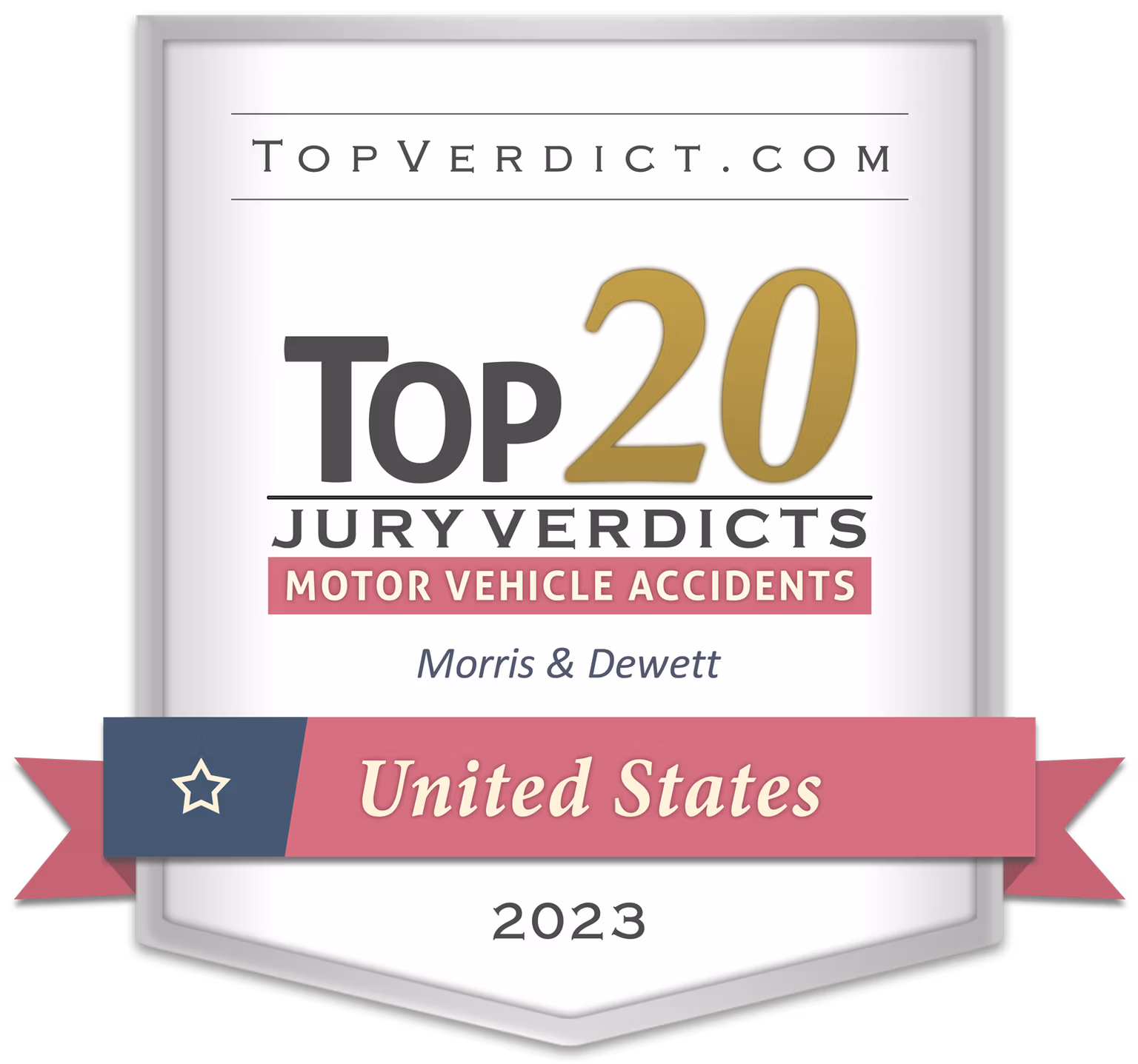 Top 20 Motor Vehicle Accident Verdicts United States 2023