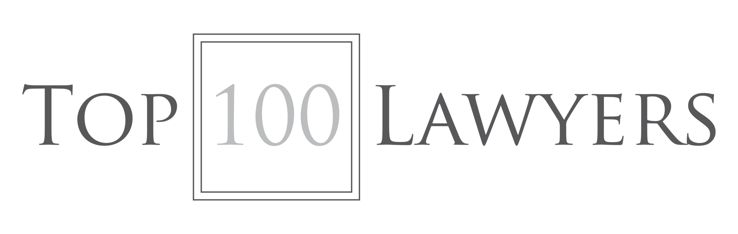 Top 100 lawyers badge
