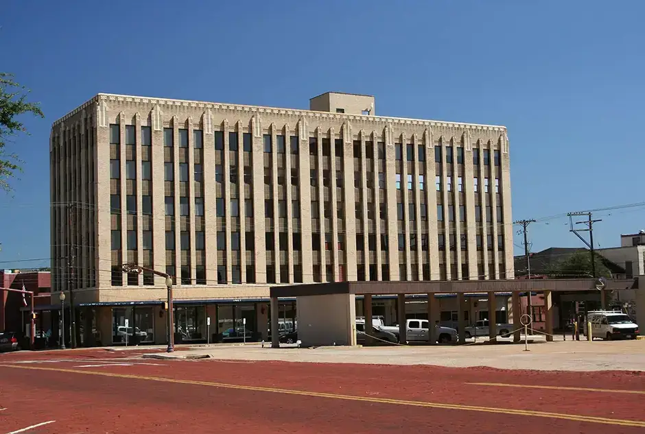 Historic office building located in the downtown area of longview tx