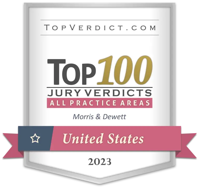 Top 100 jury verdicts badge