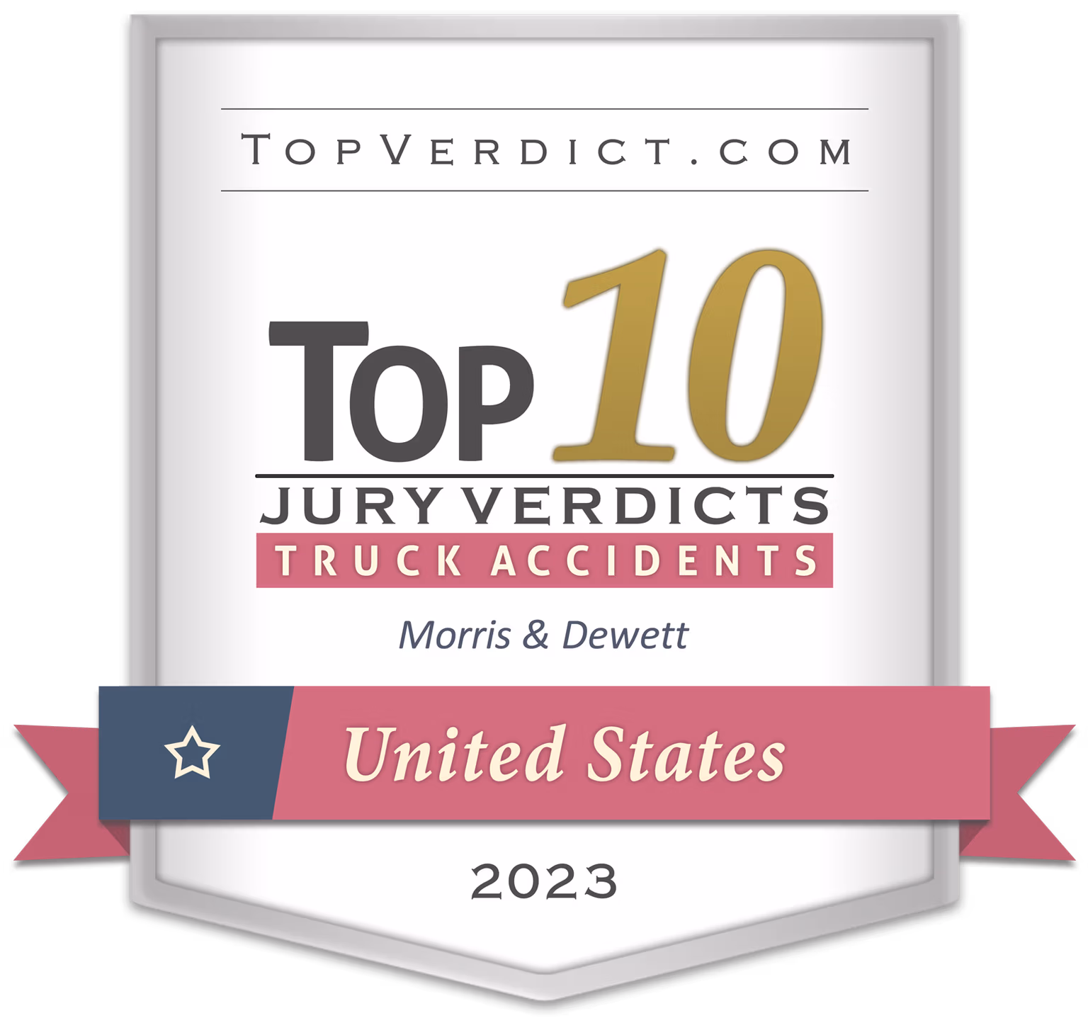 firm-badge-top-10-truck-accident-accident-verdicts-united-states-2023-morris-dewett