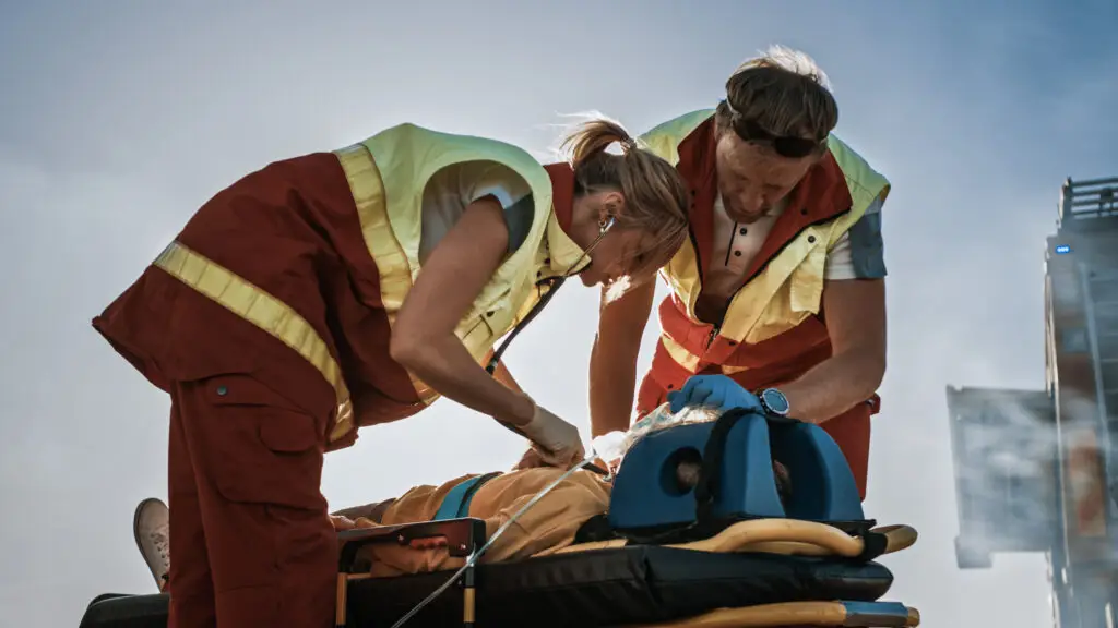 On,the,car,crash,traffic,accident,scene:,paramedics,saving,life