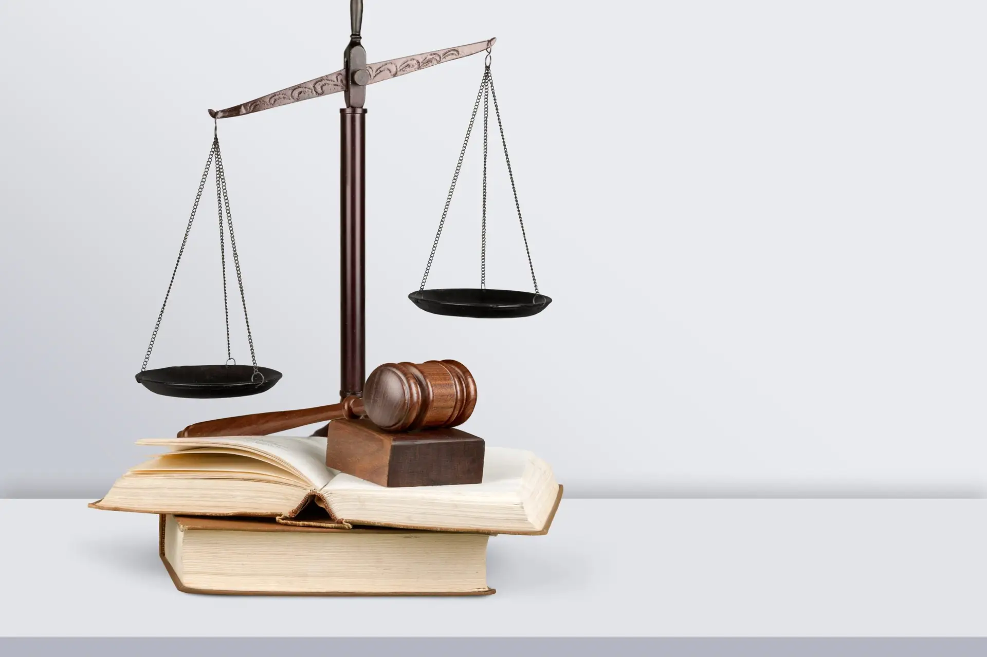 Book and Judge's Gavel