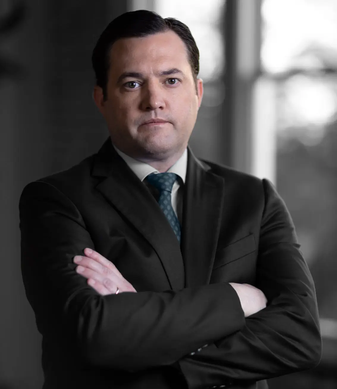 Attorney Justin Dewett headshot