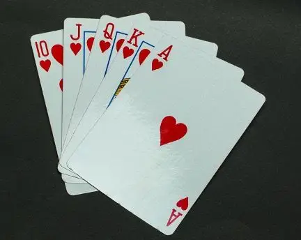 playing cards
