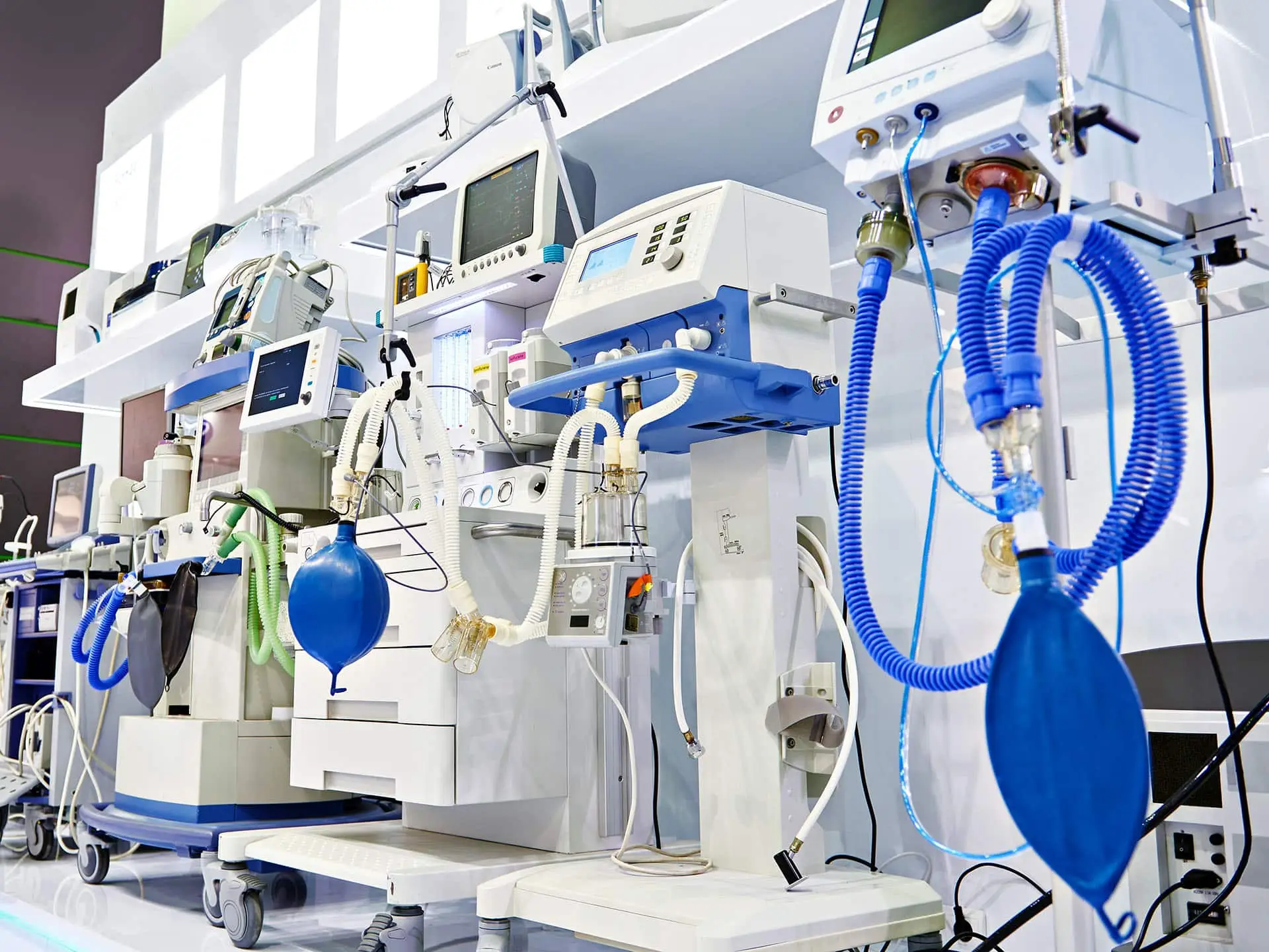 Medical equipment at the exhibition