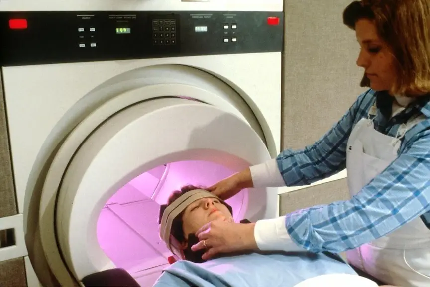 Brain MRI scan for traumatic brain injury